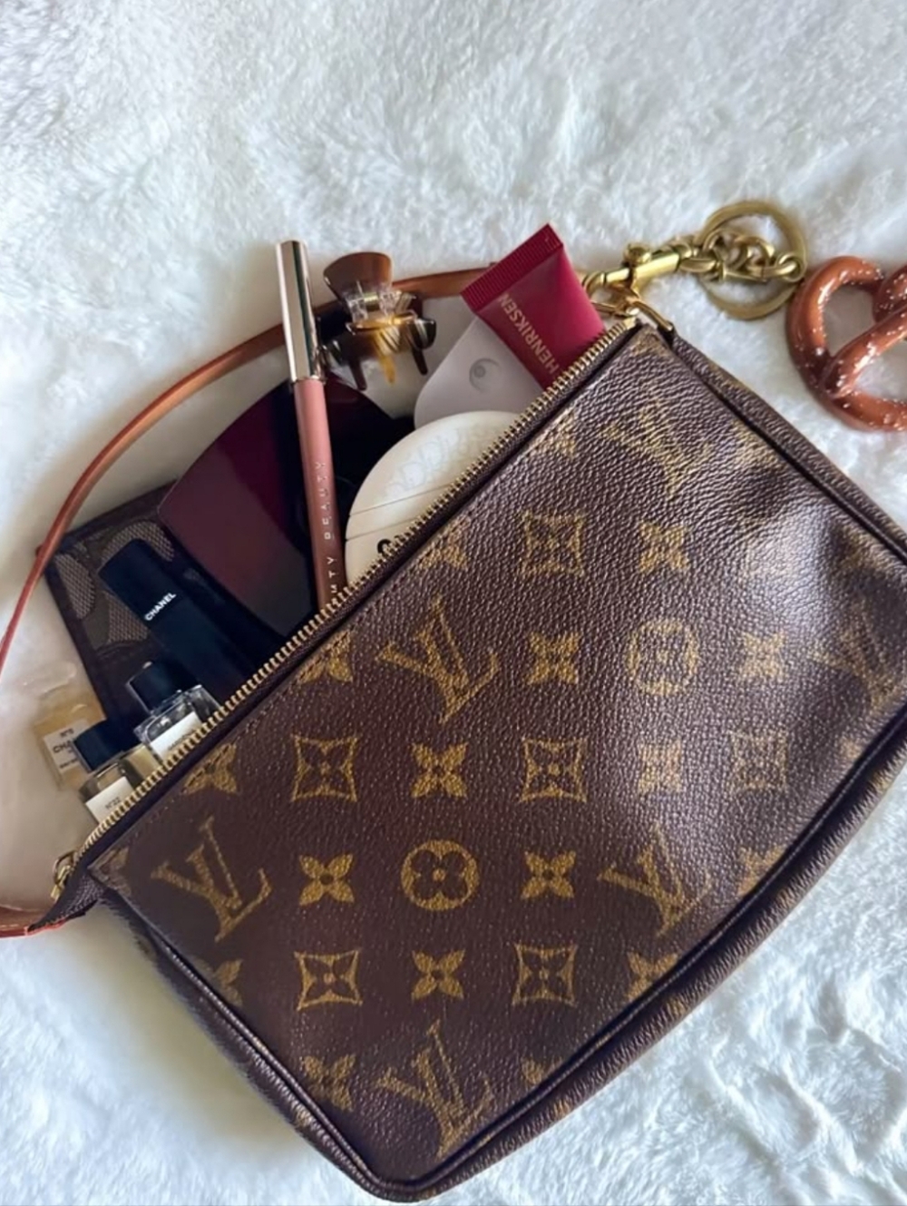 Louis Vuitton Monogram Pochette Accessoires Vintage 2000 Y2K ✨ - Picture 12 of 13